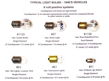 Typical bulbs